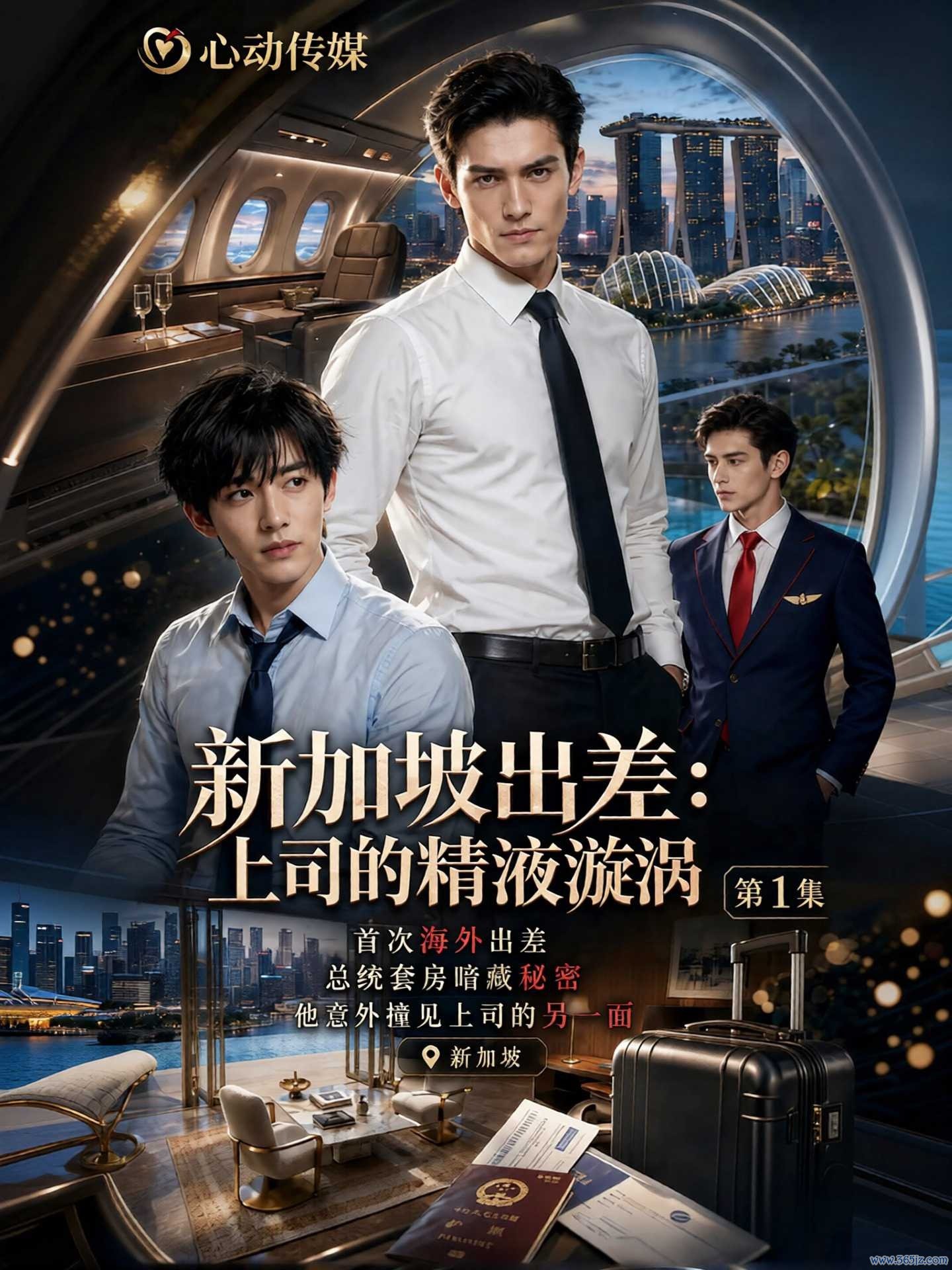 新加坡出差，上司的精液漩涡封面