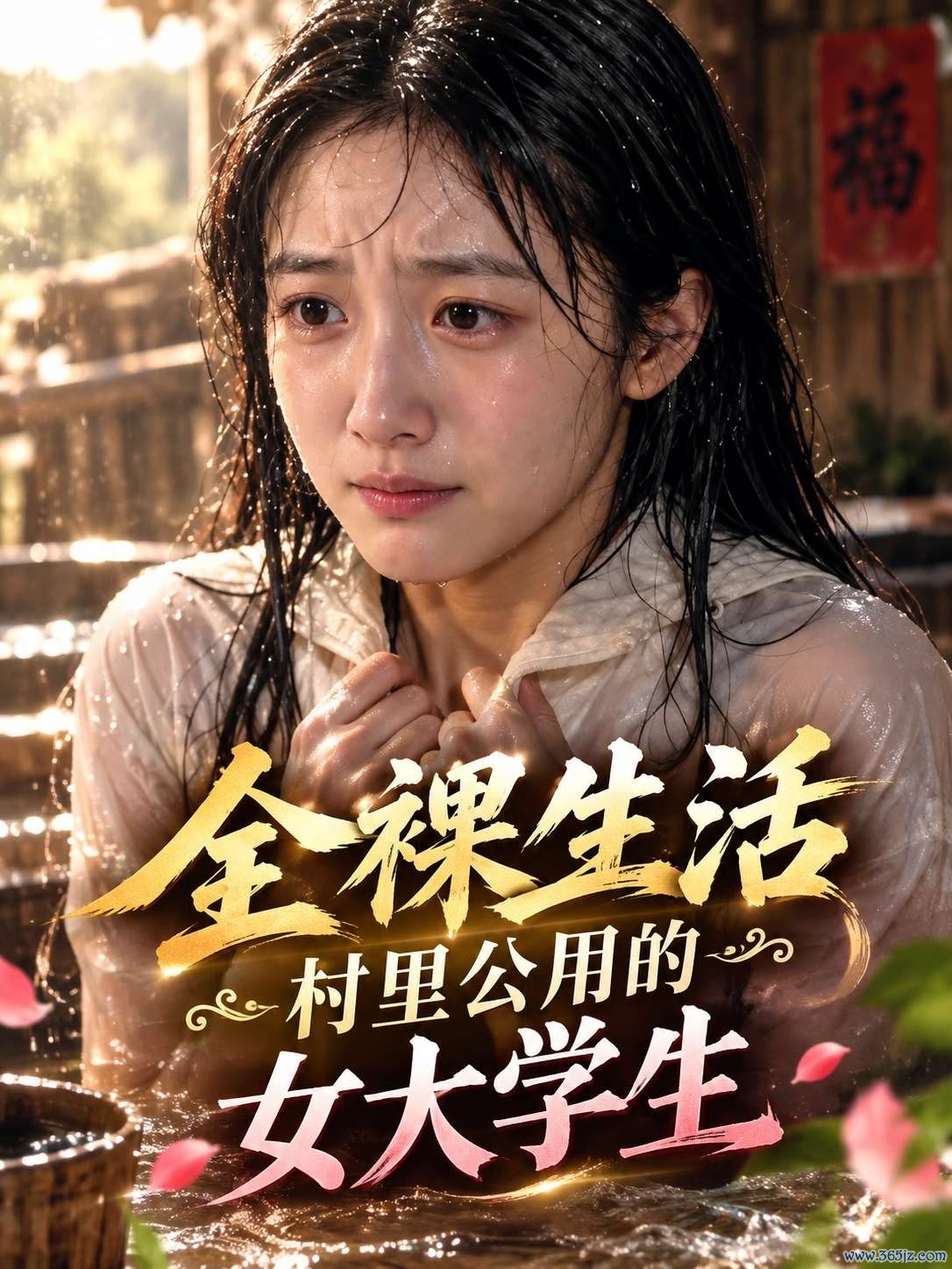 全裸生活村里公用的女大学生封面