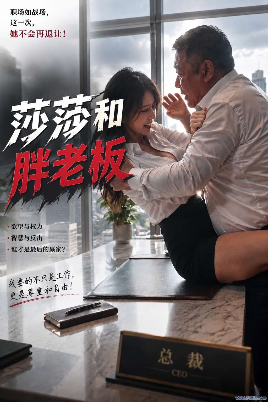 莎莎和胖老板封面